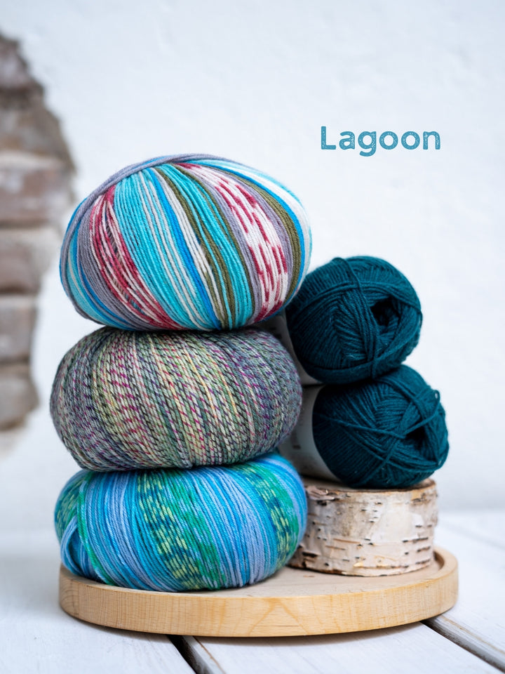 Sokkenwolproeverij Landlust die Sockenwolle