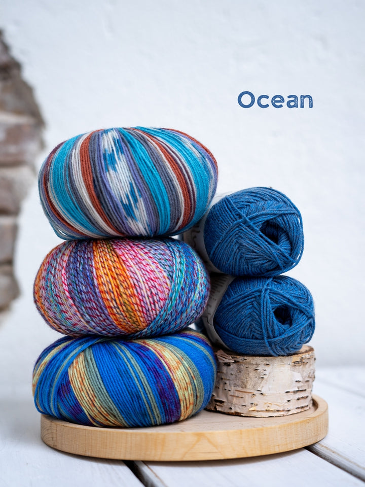 Sokkenwolproeverij Landlust die Sockenwolle