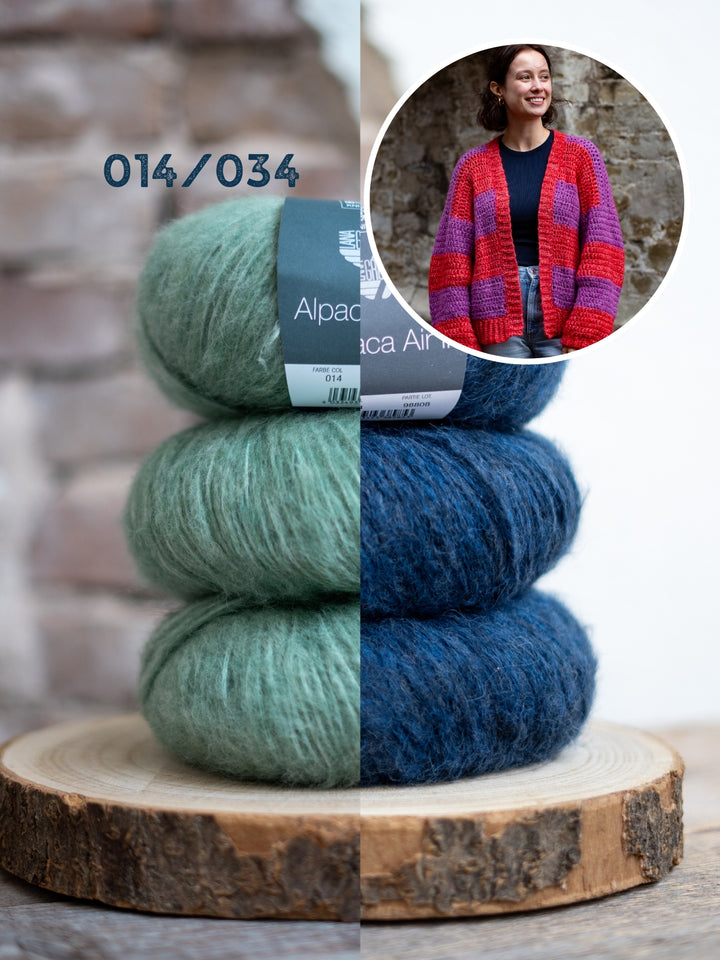 Haakpakket Cupcake Cardigan - Studio Hook & Yarn