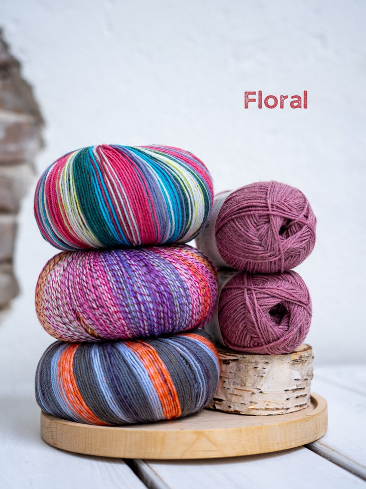 Sokkenwolproeverij Landlust die Sockenwolle