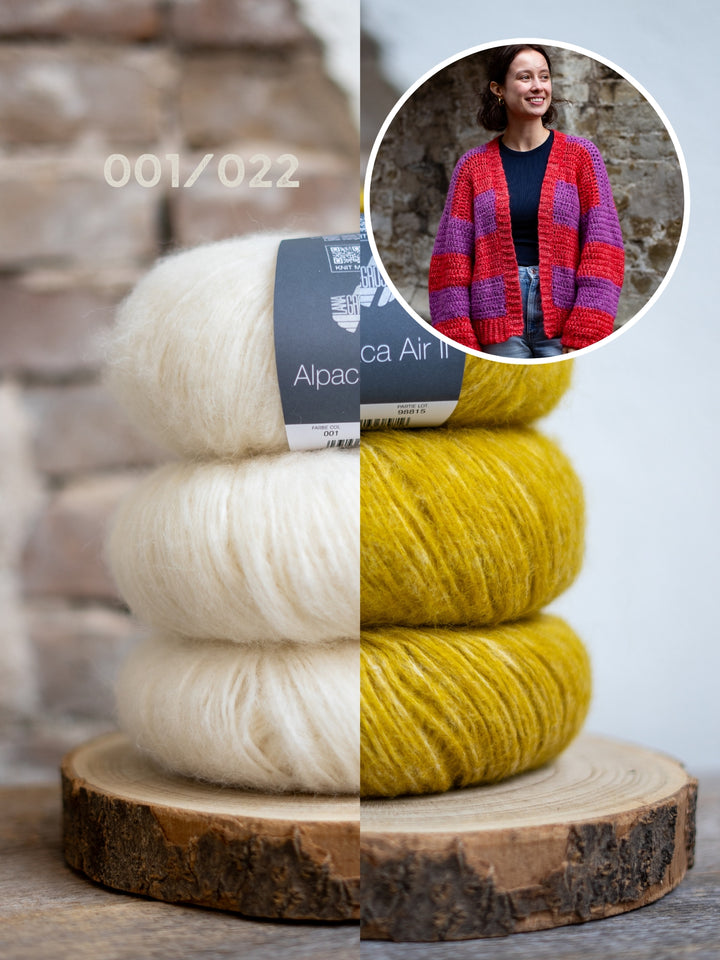 Haakpakket Cupcake Cardigan - Studio Hook & Yarn