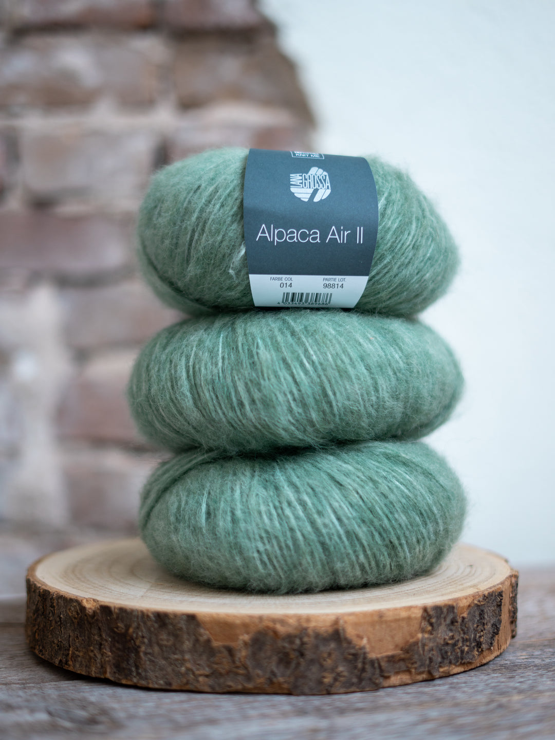 Alpaca Air II 014 Grijsgroen