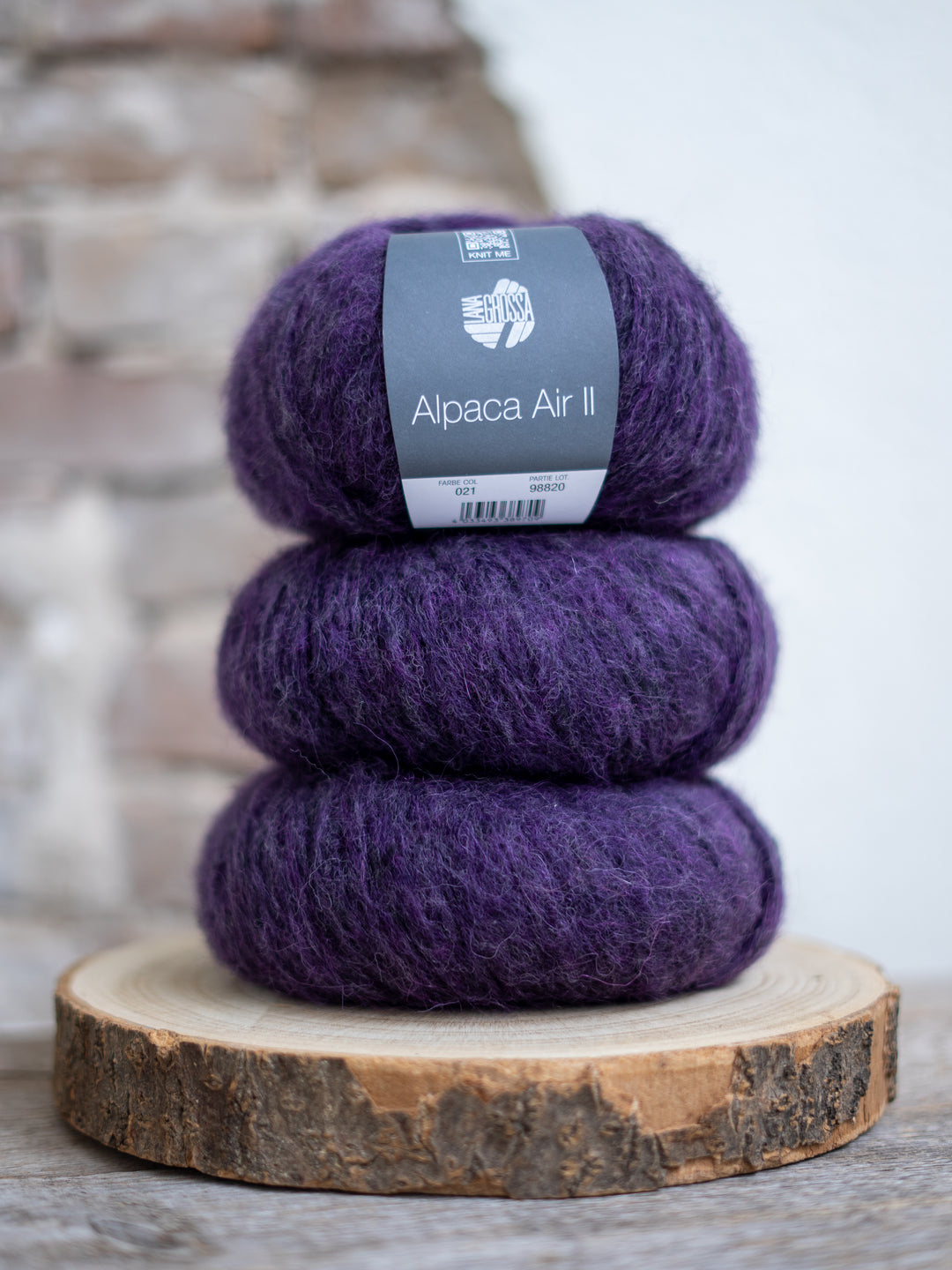 Alpaca Air II 021 Donkerviolet
