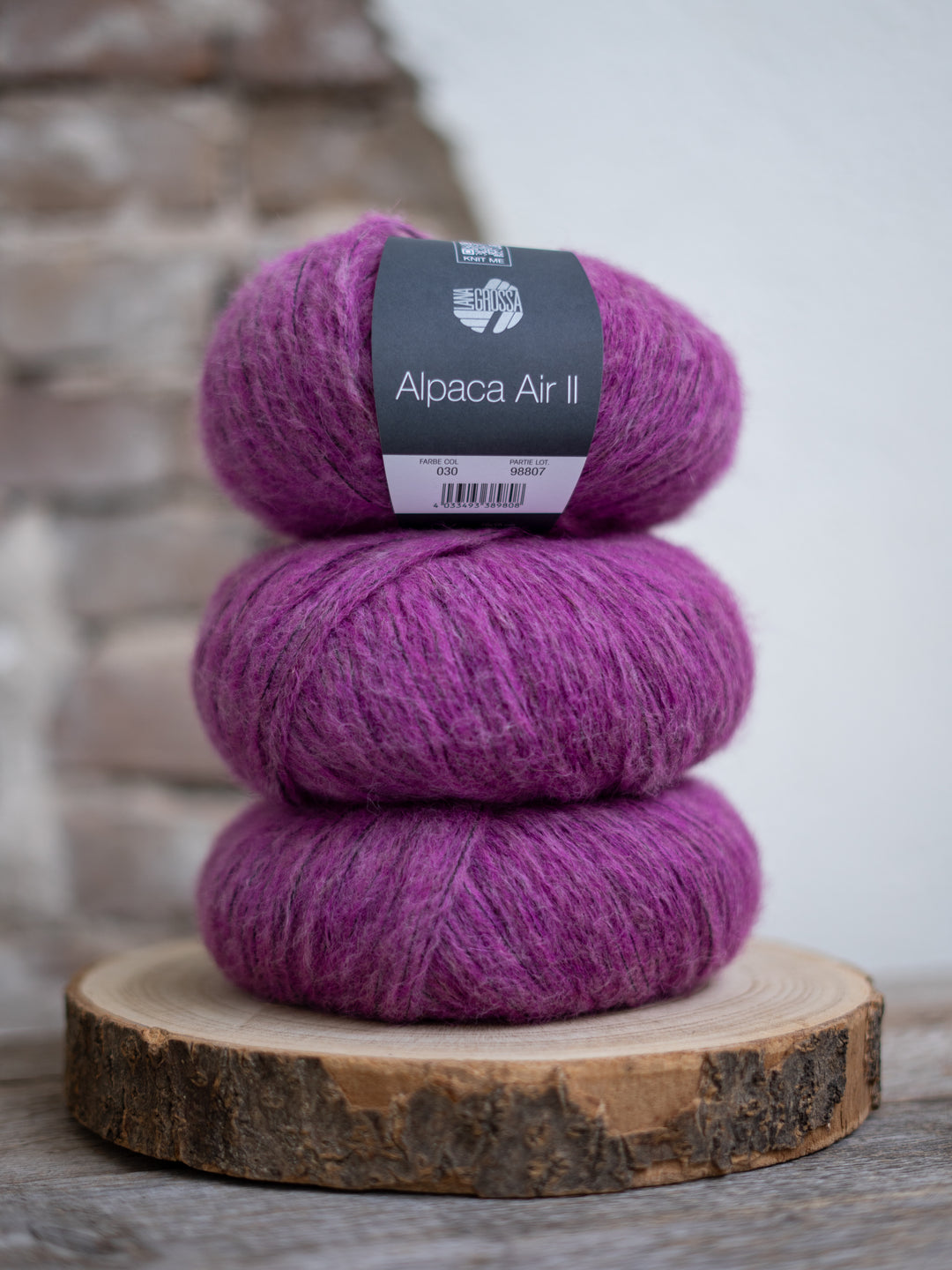 Alpaca Air II 030 Donkerfuchsia