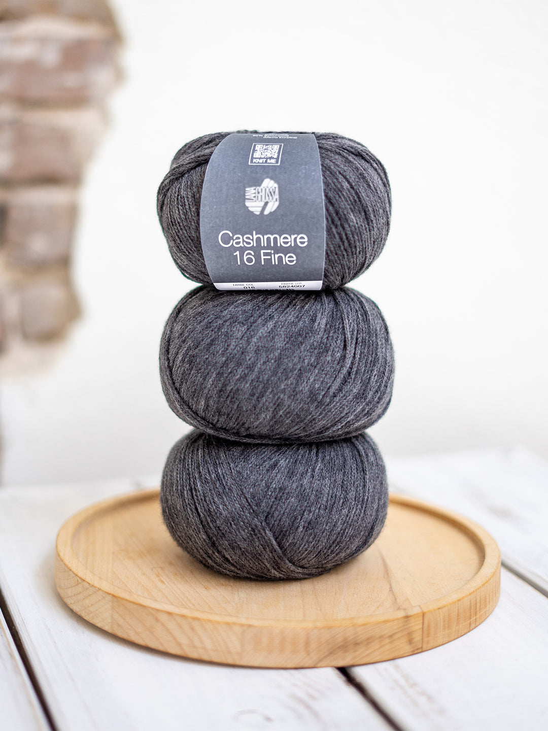 Cashmere 16 Fine 016 Donkergrijs