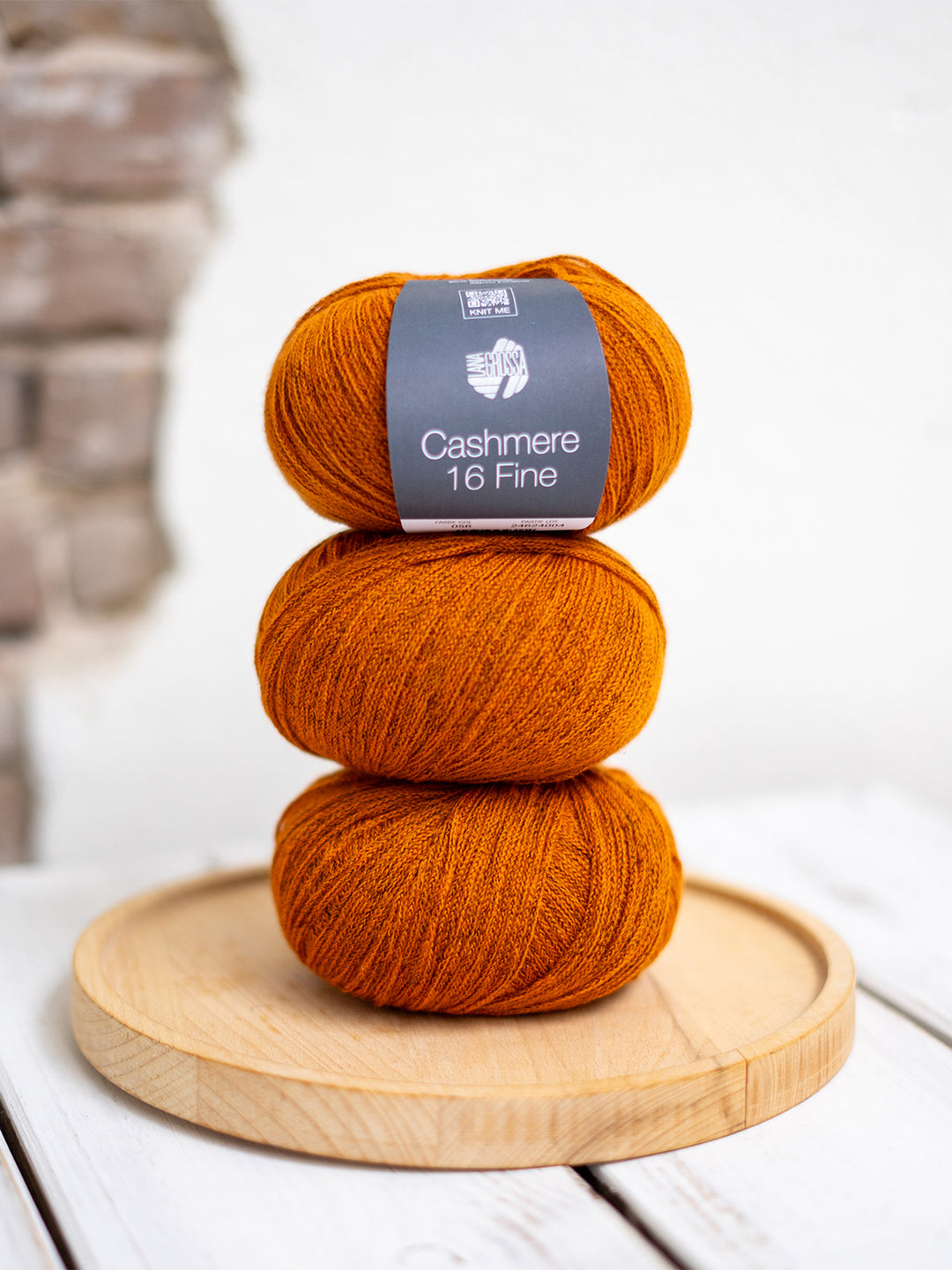 Cashmere 16 Fine 056 Cognac