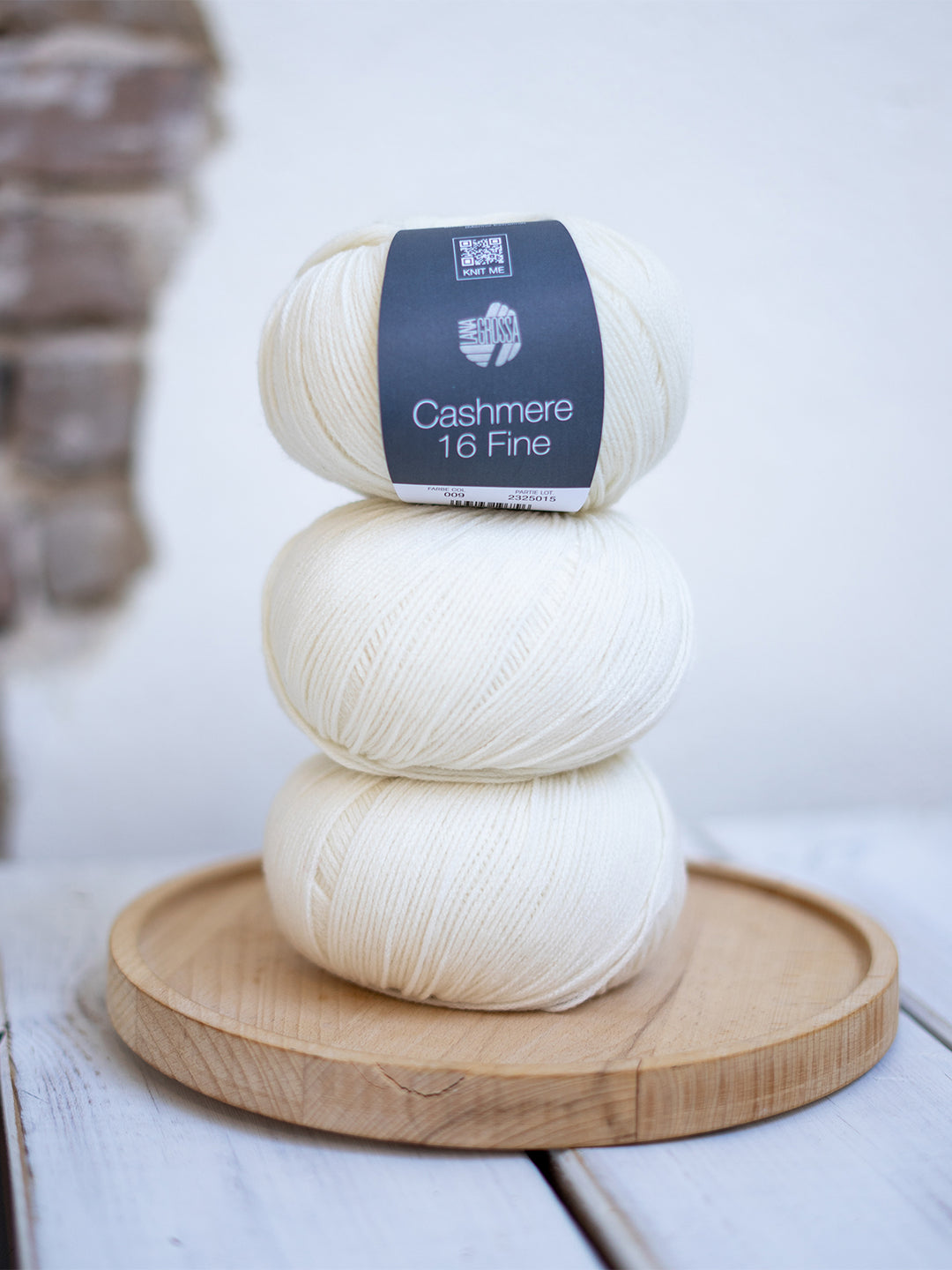 Cashmere 16 Fine 009 Wit