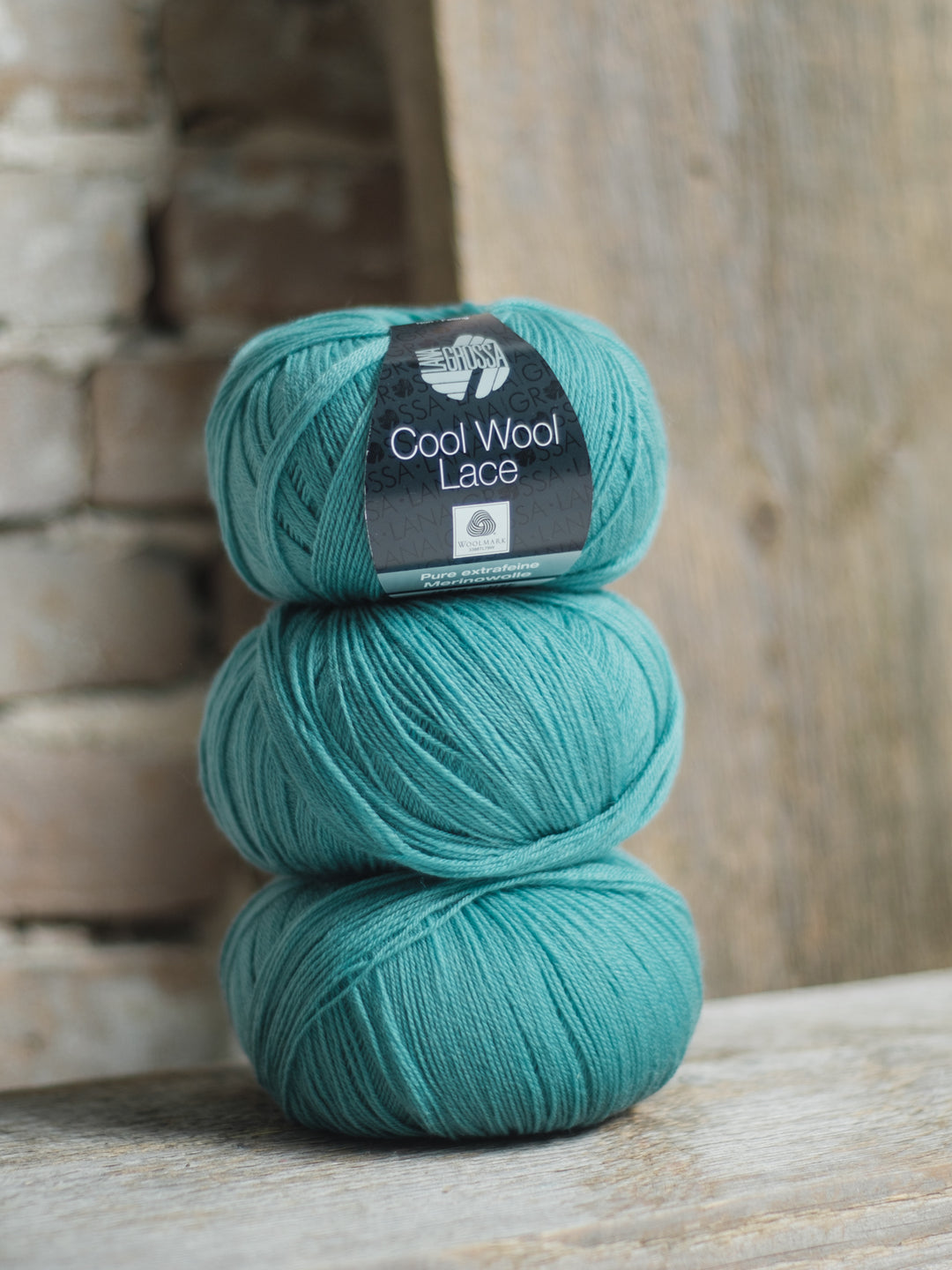 Cool Wool Lace 005 Mintturkoois