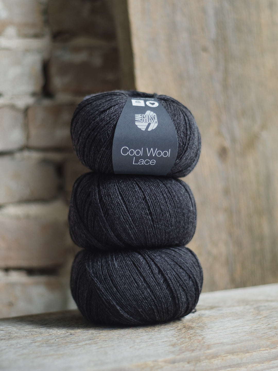 Cool Wool Lace 025 Antraciet