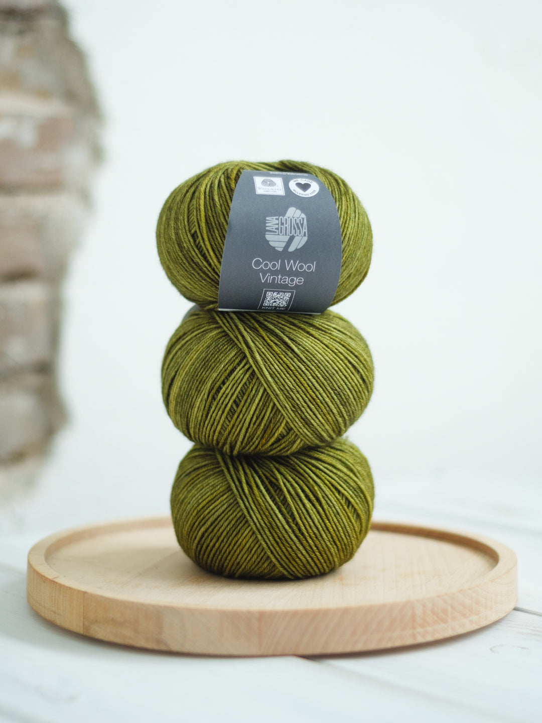 Cool Wool Vintage 7361 Olijf
