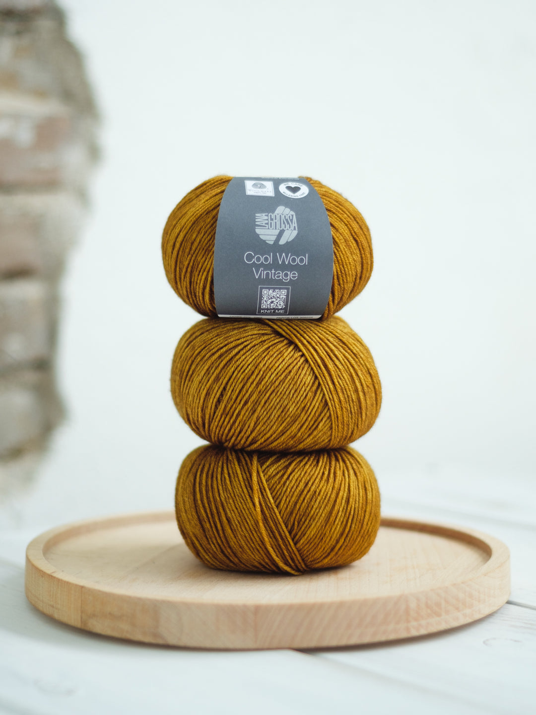 Cool Wool Vintage 7362 Mosterd