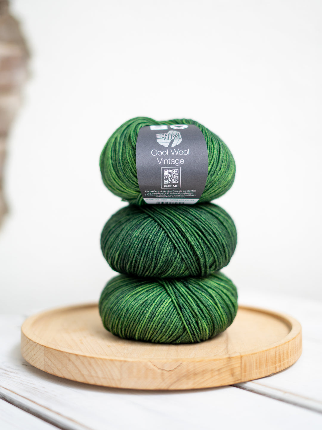 Cool Wool Vintage 7392 Grasgroen