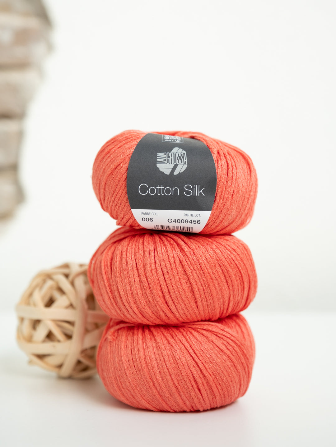 Cotton Silk 006 Koraal