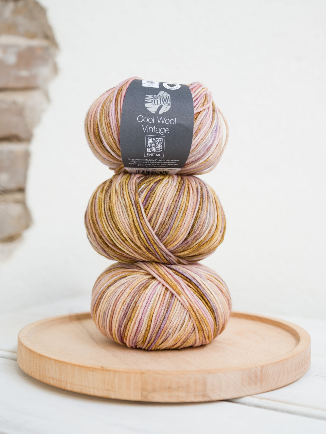 Cool Wool Vintage 7386 Kameel-lila