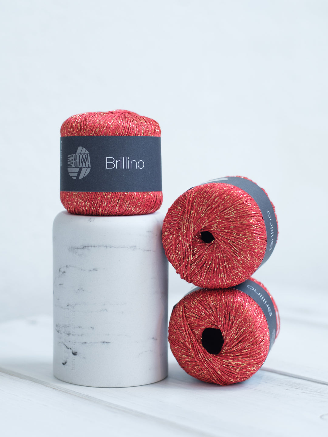 Brillino 040 tomatenrood/goud
