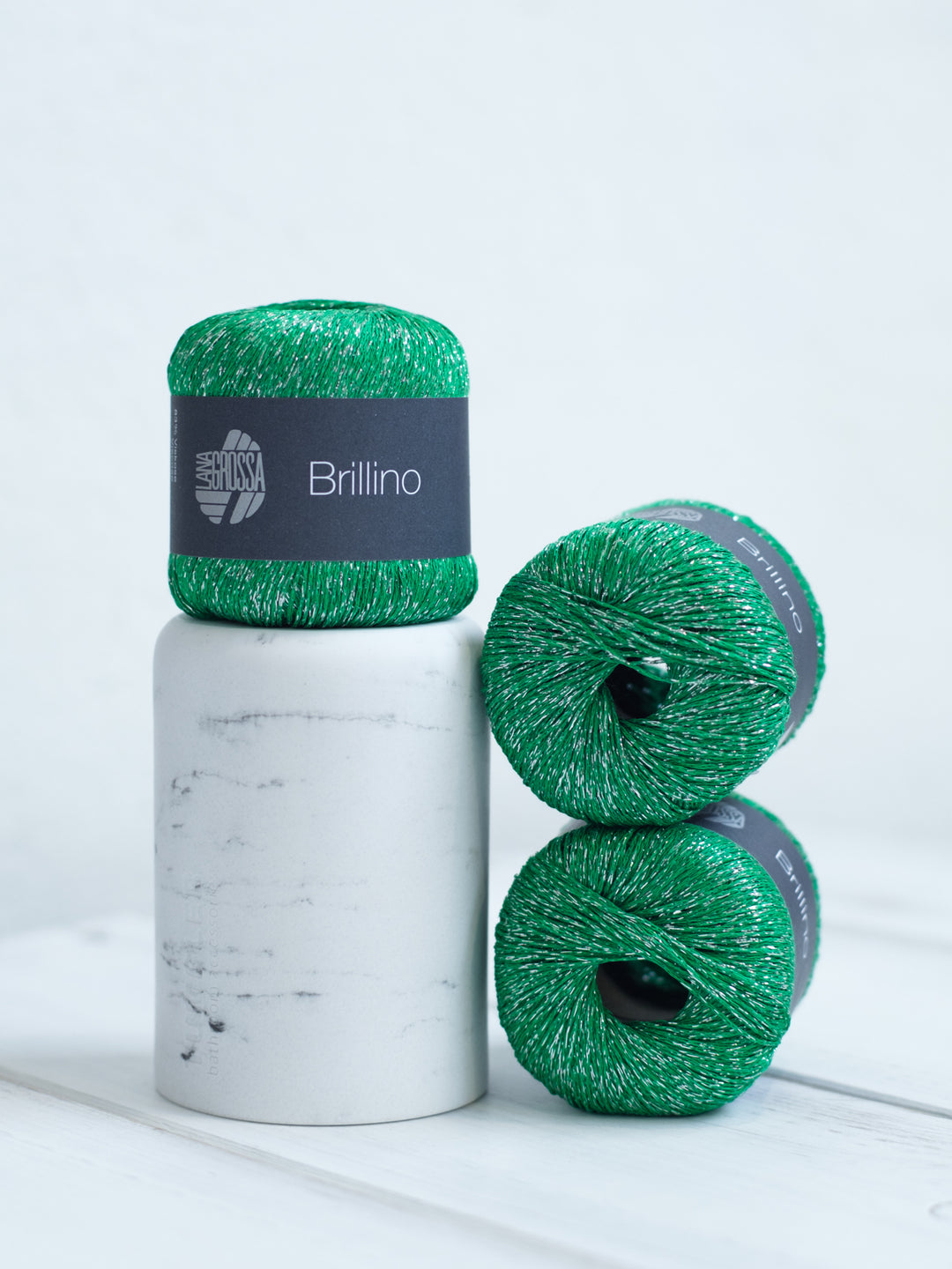Brillino 043 groen/zilver