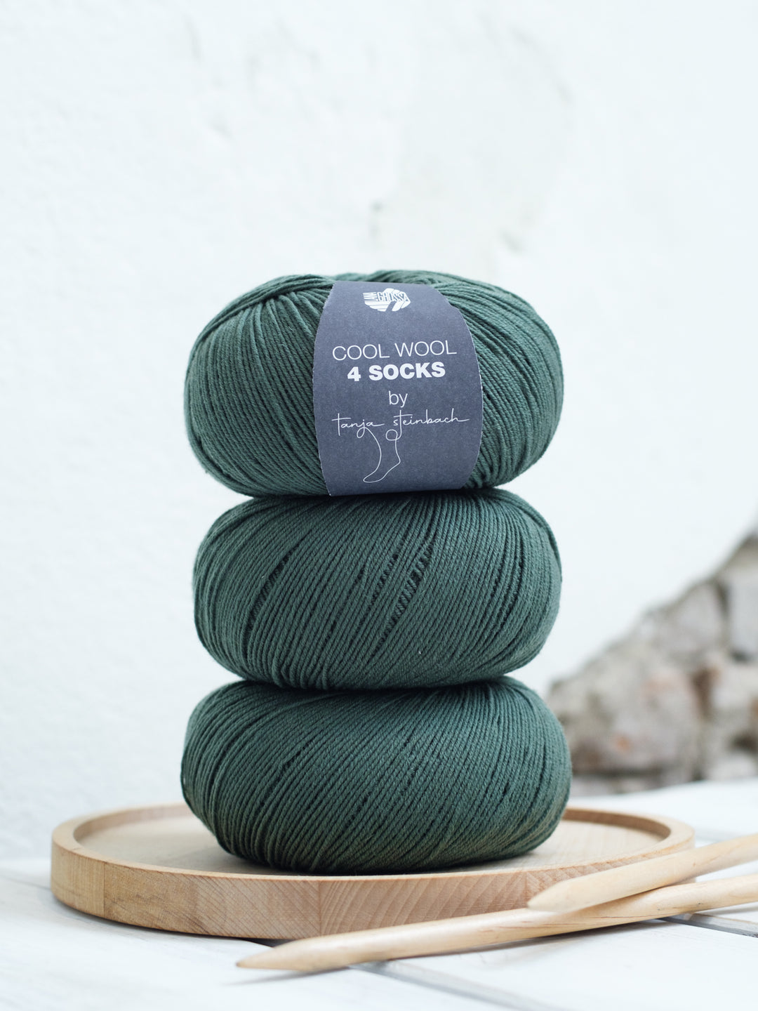 Cool Wool 4 Socks 7702 Grijsgroen