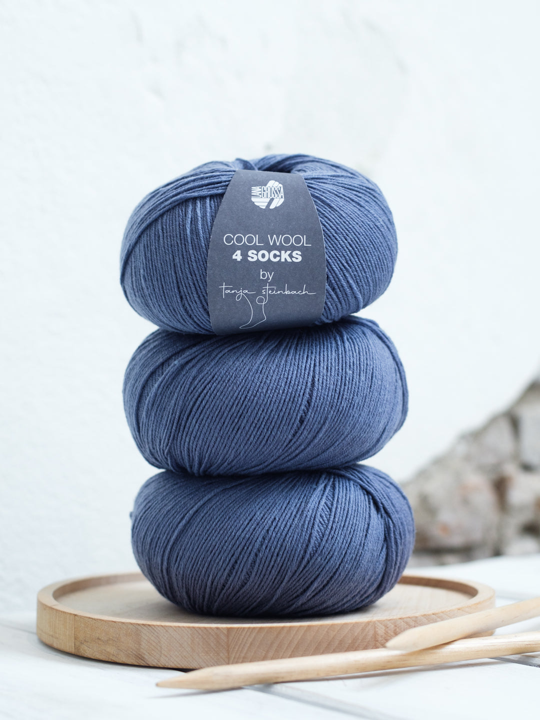 Cool Wool 4 Socks 7704 Jeansblauw