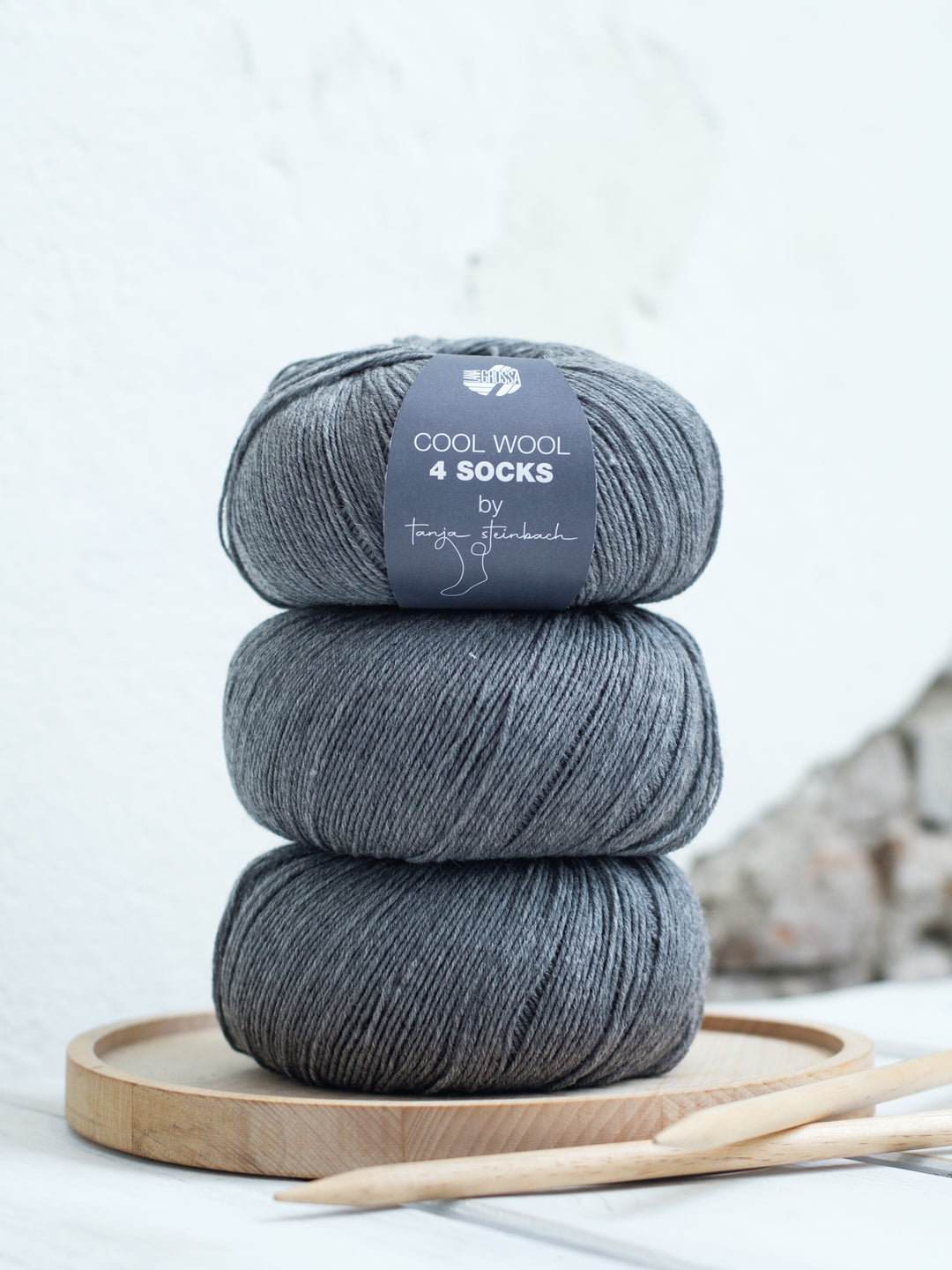 Cool Wool 4 Socks 7708 Donkergrijs