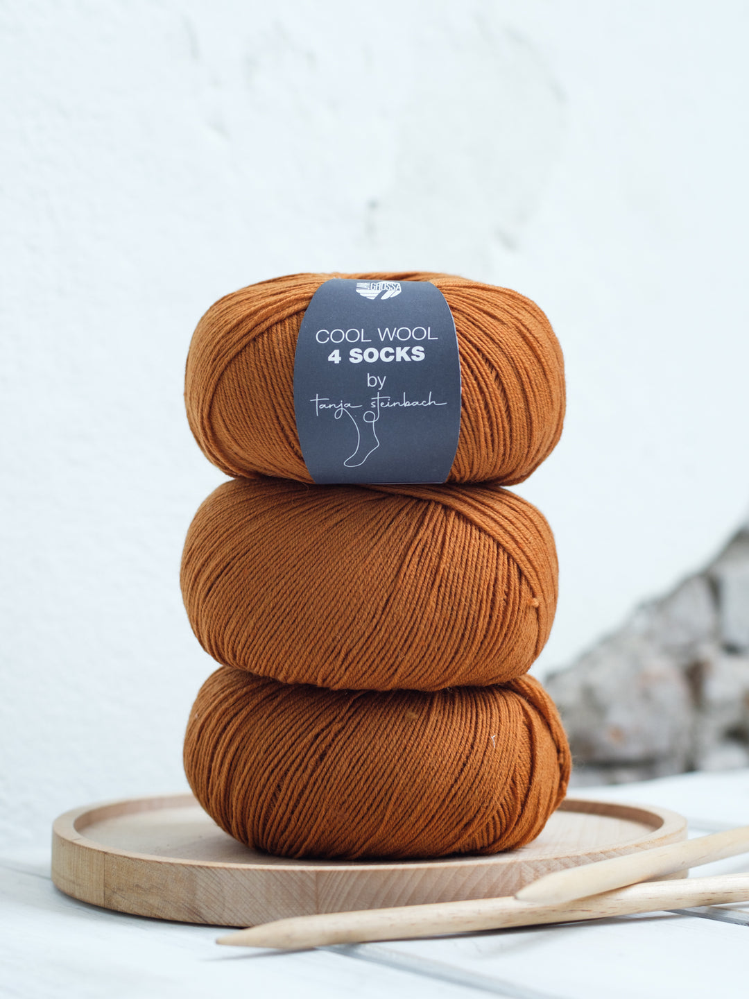 Cool Wool 4 Socks 7712 Roestbruin