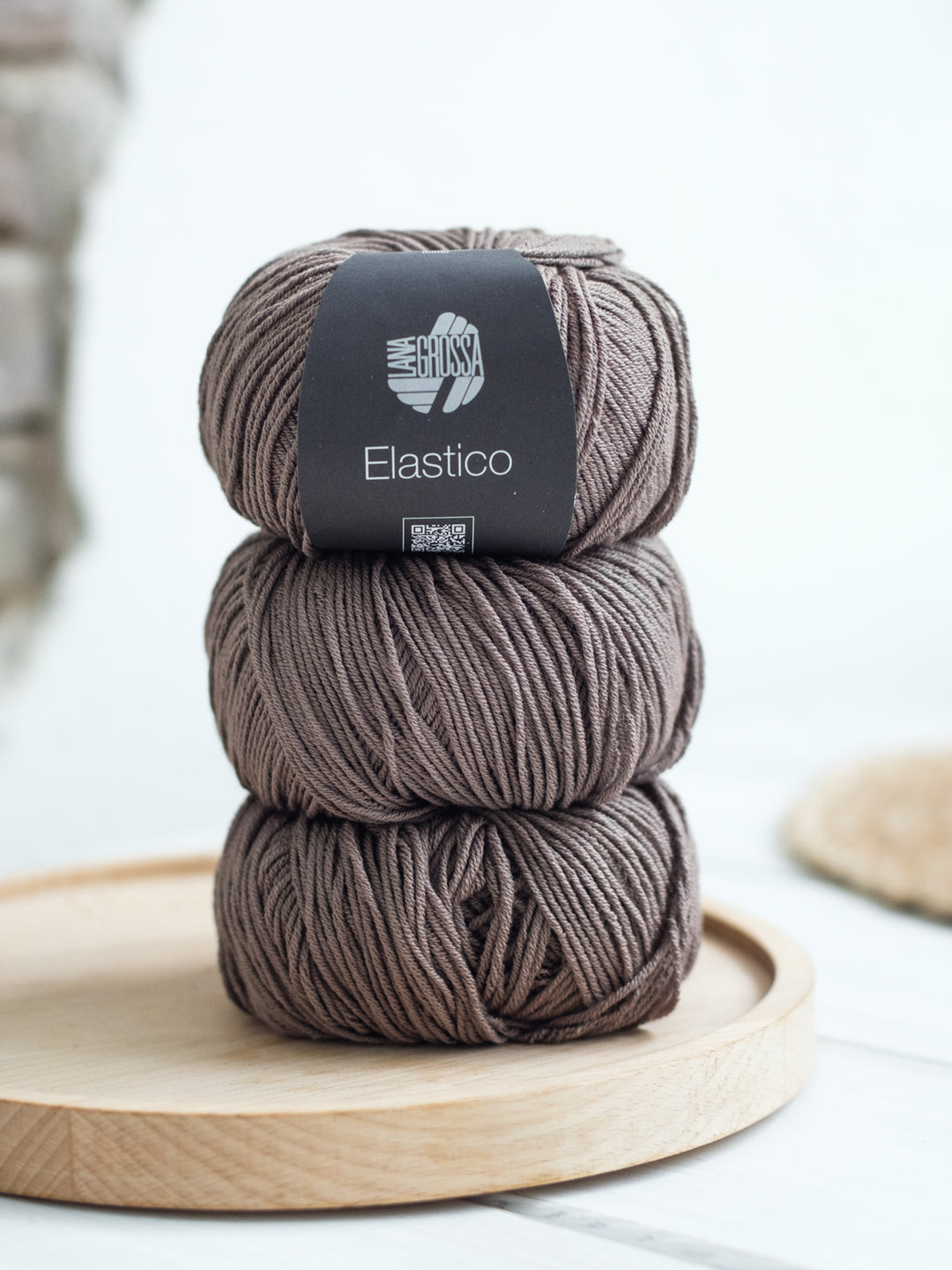 Elastico 137 grijsbruin