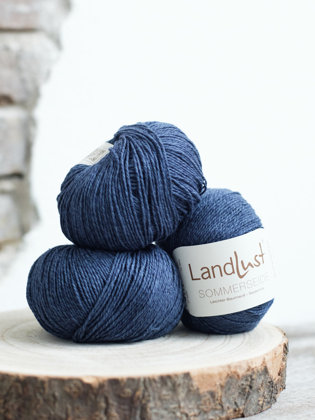 Landlust Sommerseide 009 Zwartblauw