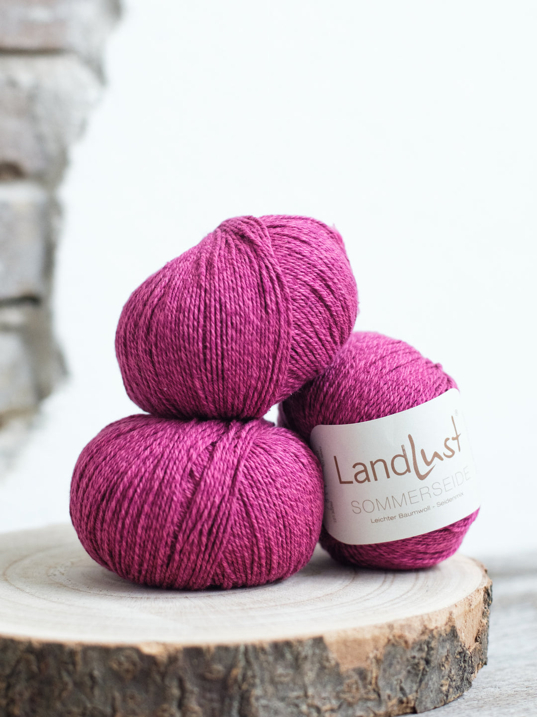 Landlust Sommerseide 029 Fuchsia
