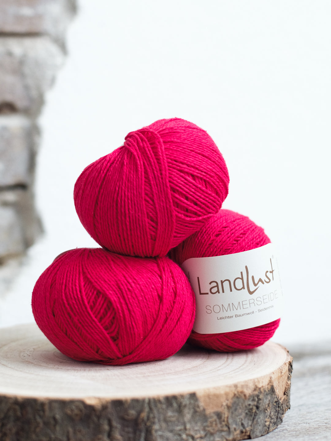 Landlust Sommerseide 046 Vuurrood