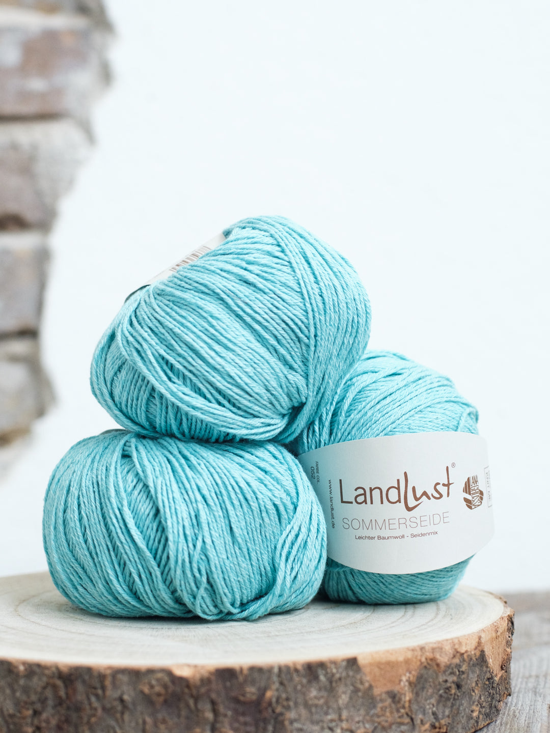 Landlust Sommerseide 052 Blauwturquoise
