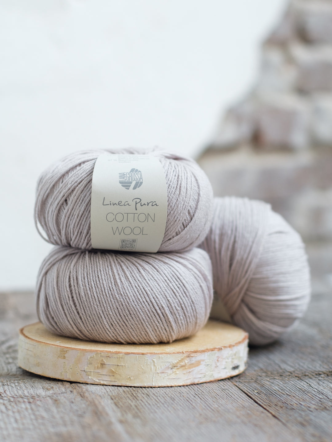 Cotton Wool 008 Grijsbeige