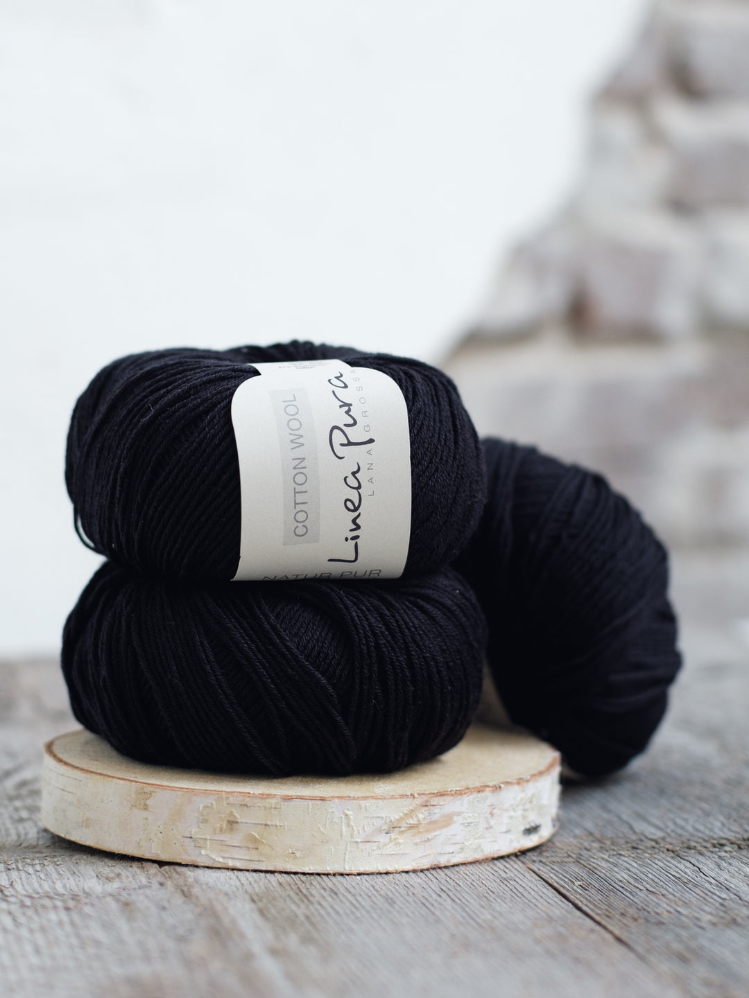 Cotton Wool 017 Zwart
