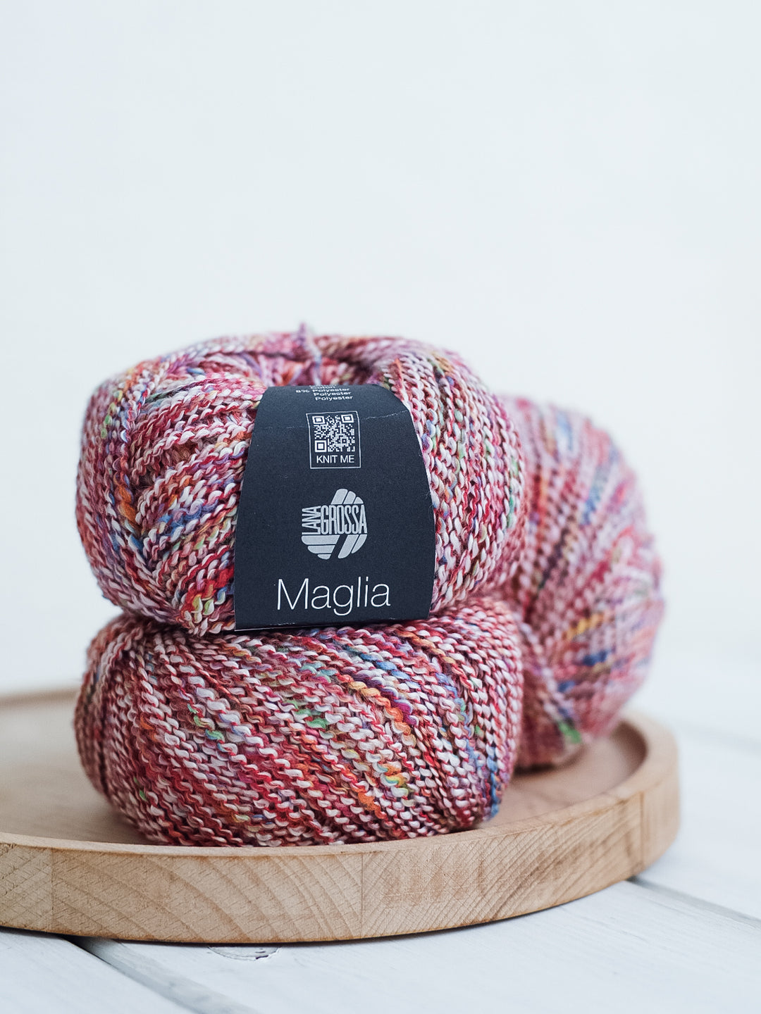Maglia 003 Wit/rood/oranje/blauw/lichtgroen