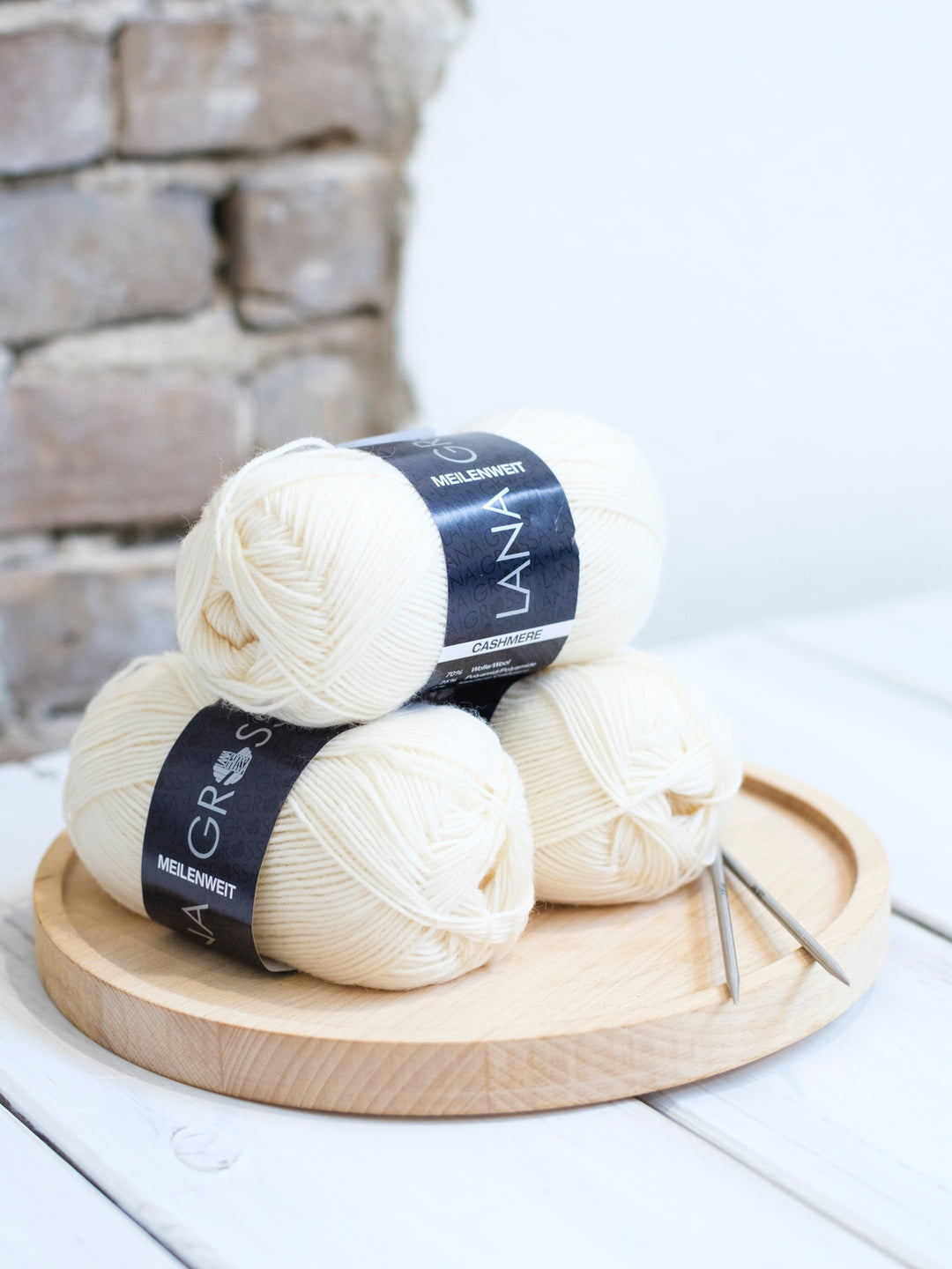 Meilenweit 50G Cashmere 001 Wit