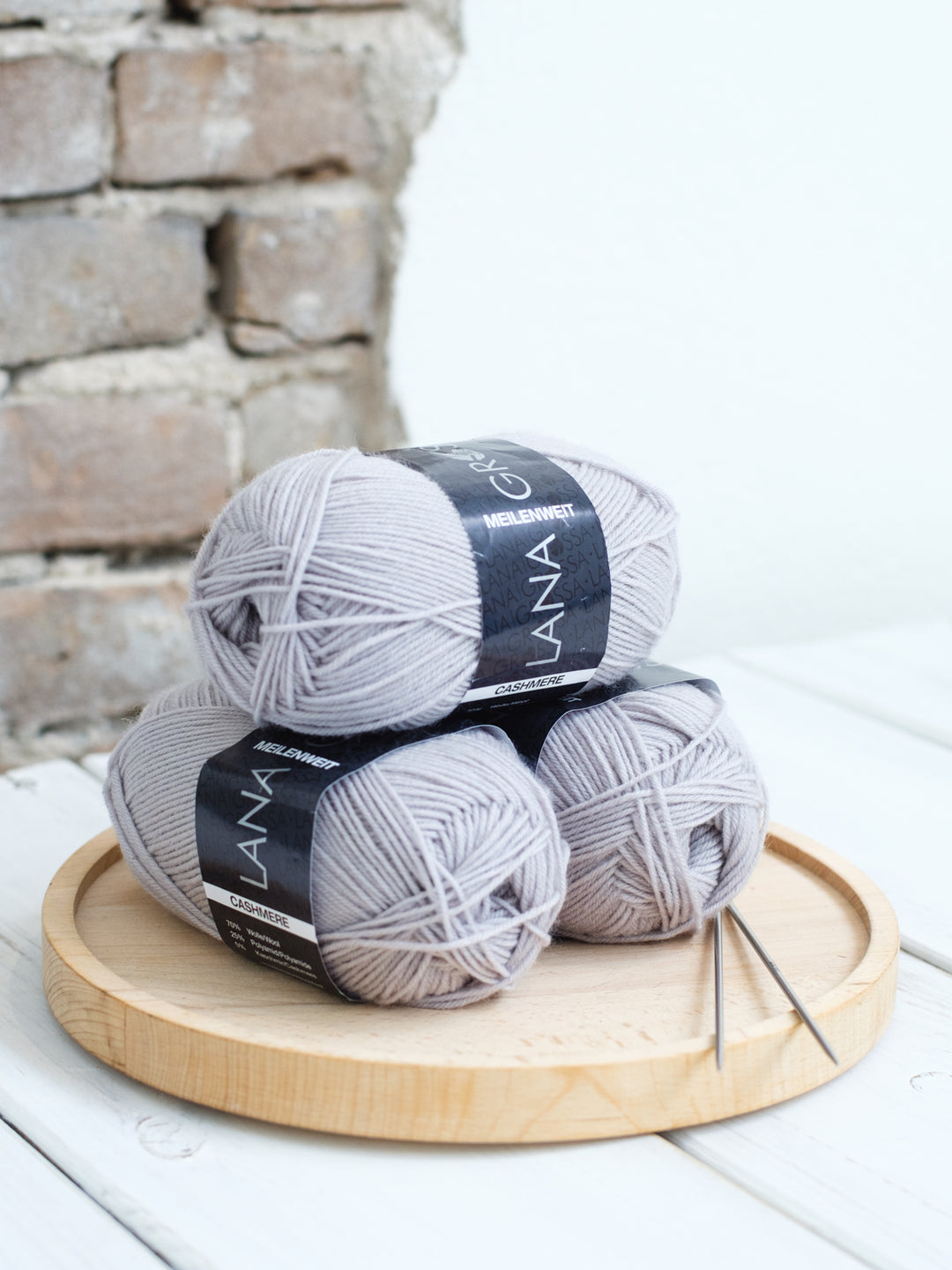 Meilenweit 50G Cashmere 035 Zilvergrijs
