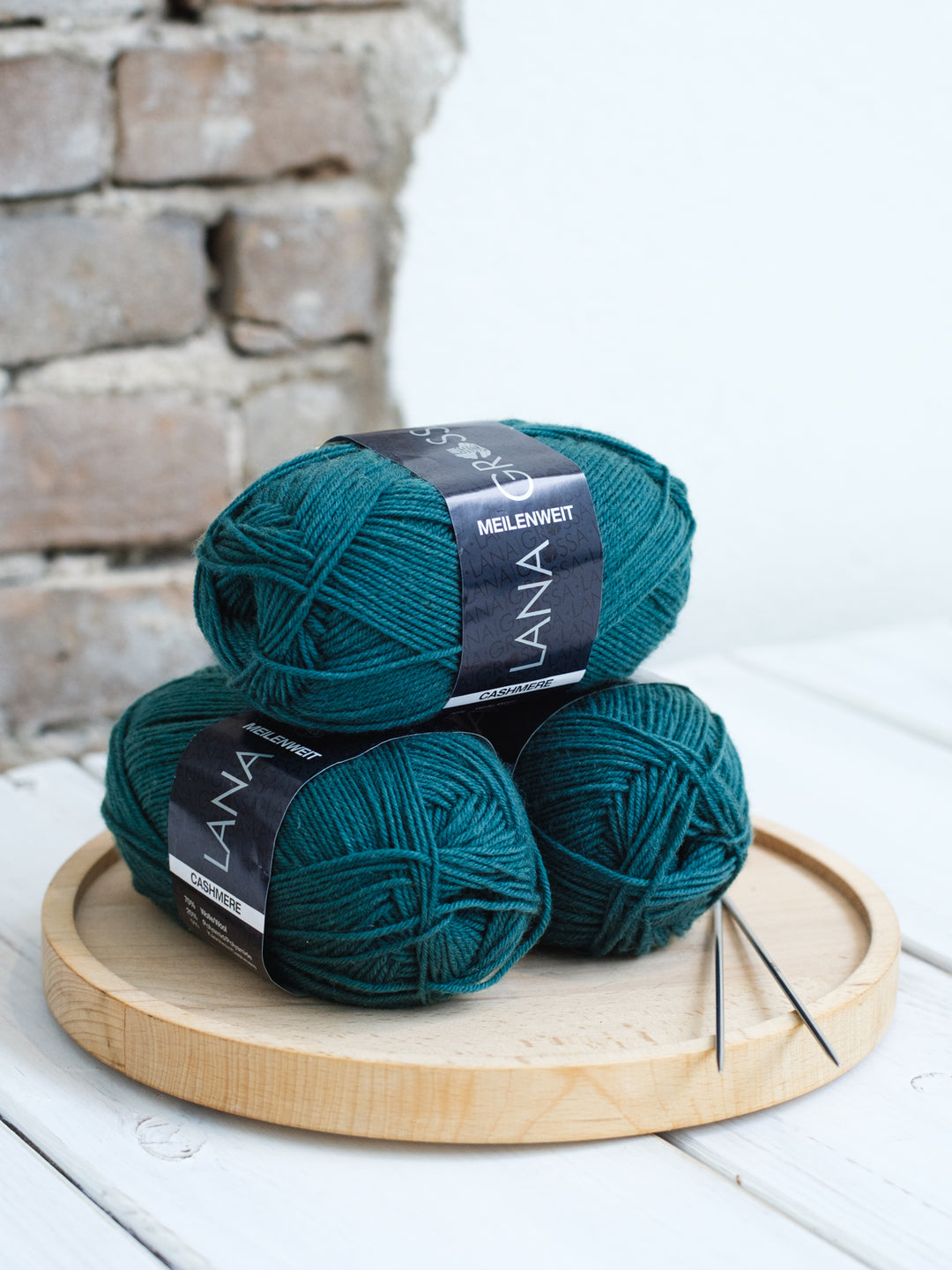 Meilenweit 50G Cashmere 042 Zeegroen