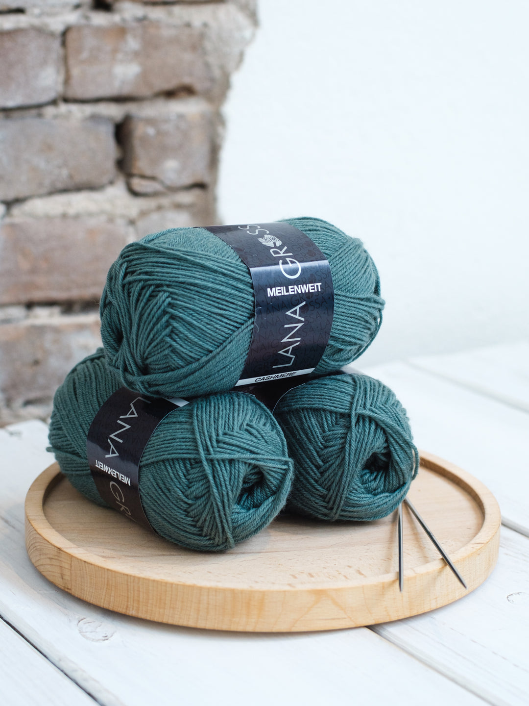 Meilenweit 50G Cashmere 054 Lauriergroen