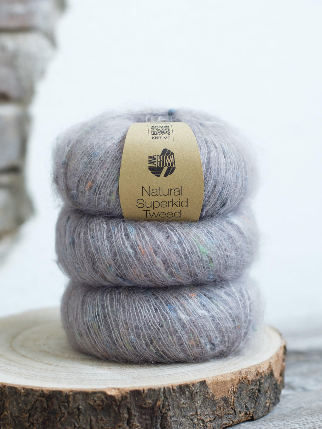 Natural Superkid Tweed 623 Lichtgrijs
