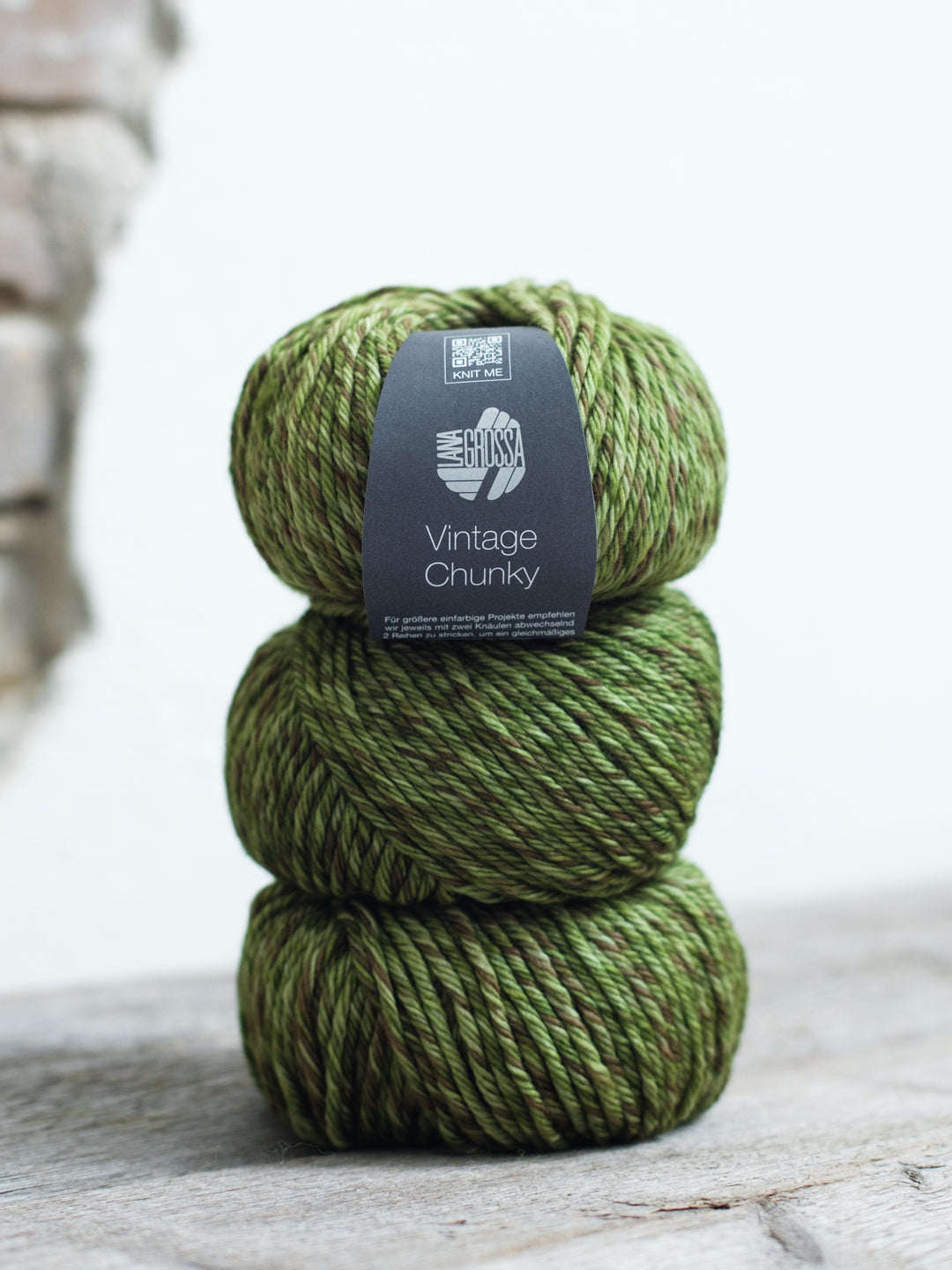 Vintage Chunky 003 Licht-/Mosgroen