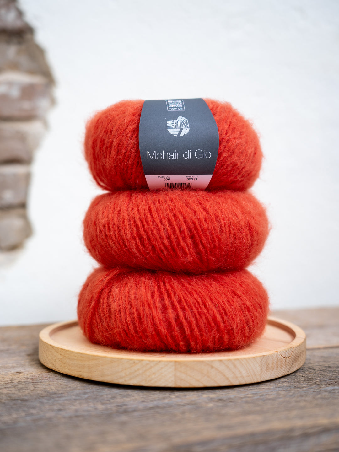 Mohair Di Gio 006 Oranjerood