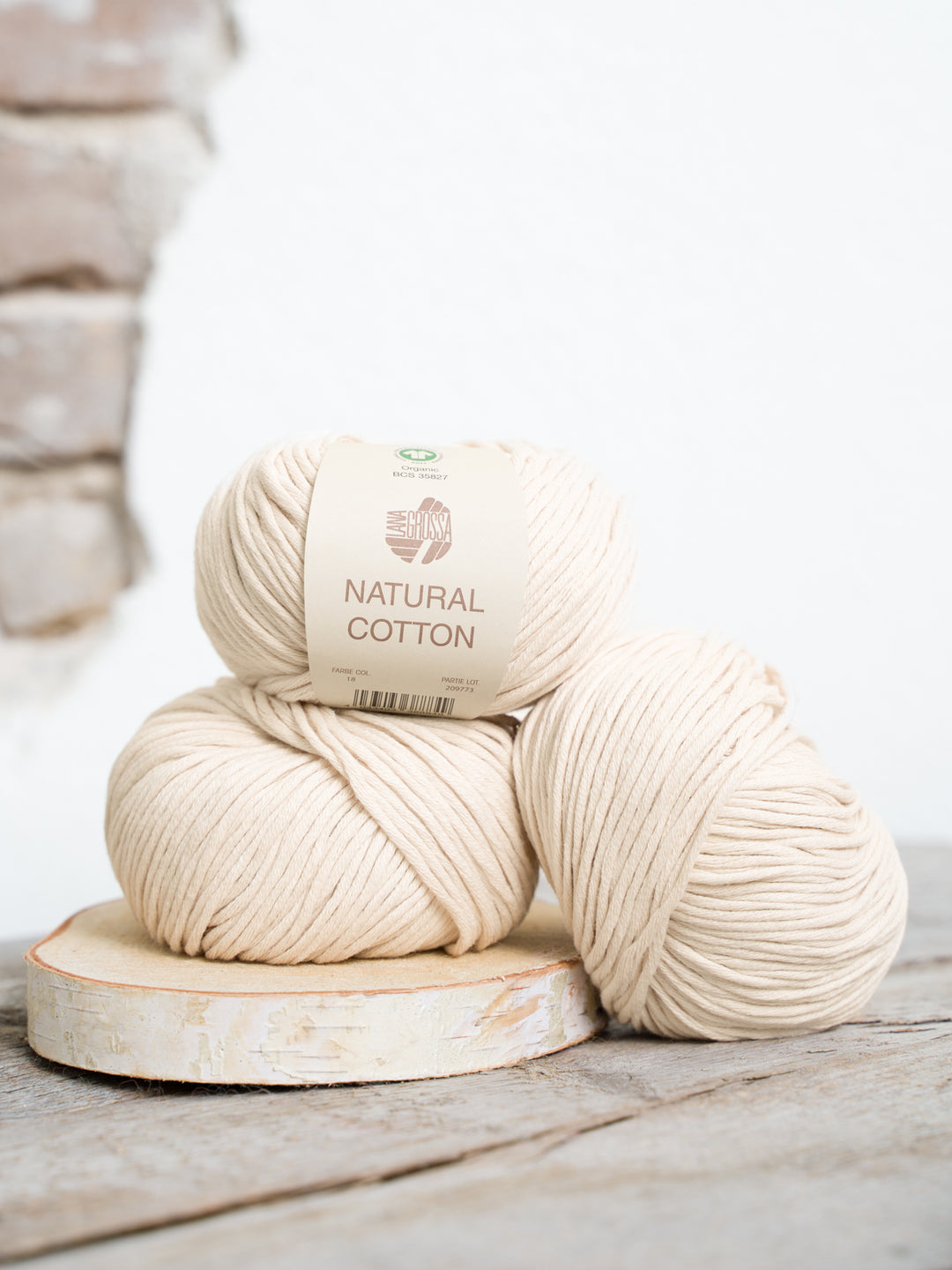 Natural Cotton 018 Eierschaal