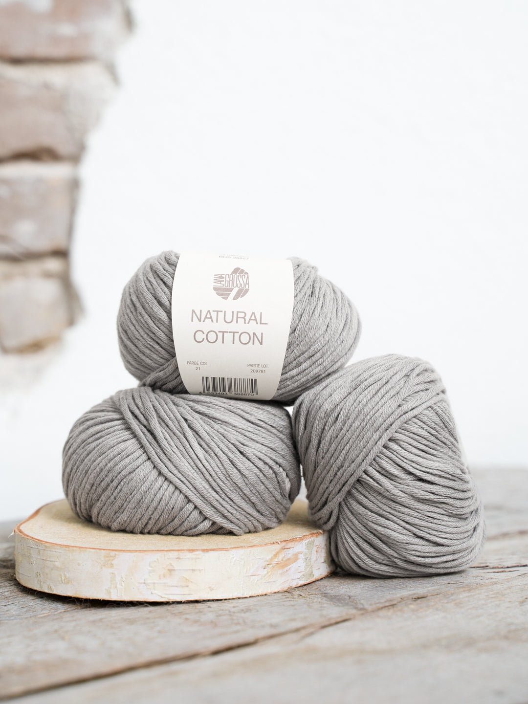 Natural Cotton 021 Donkergrijs