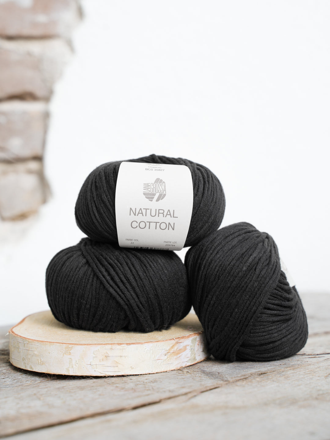 Natural Cotton 022 Zwart