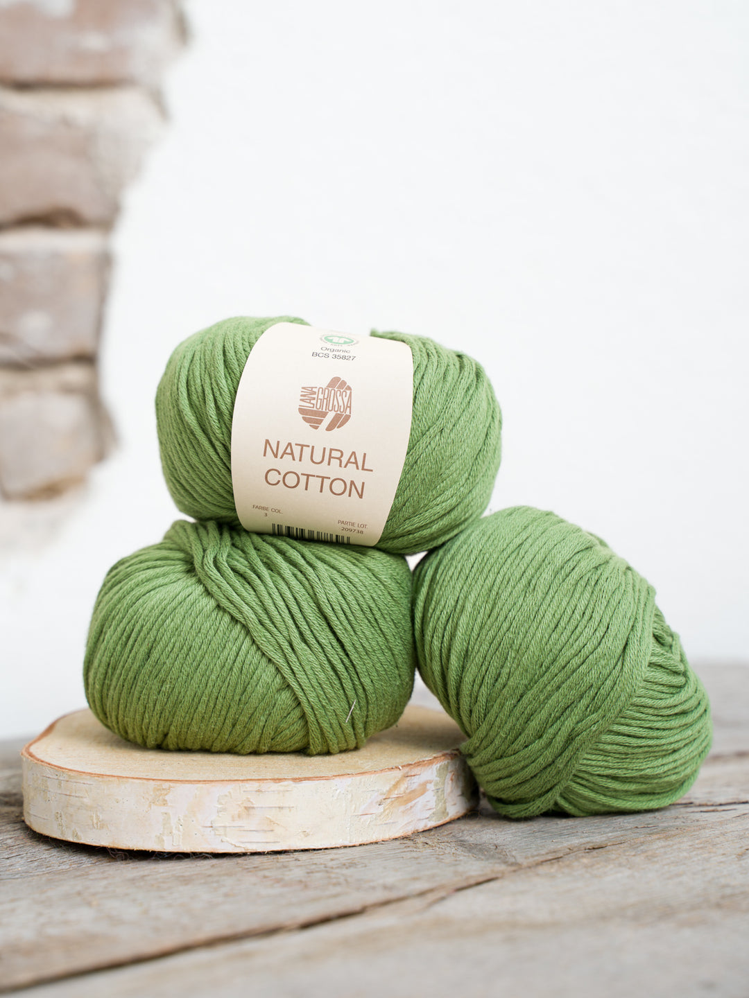 Natural Cotton 003 Groen