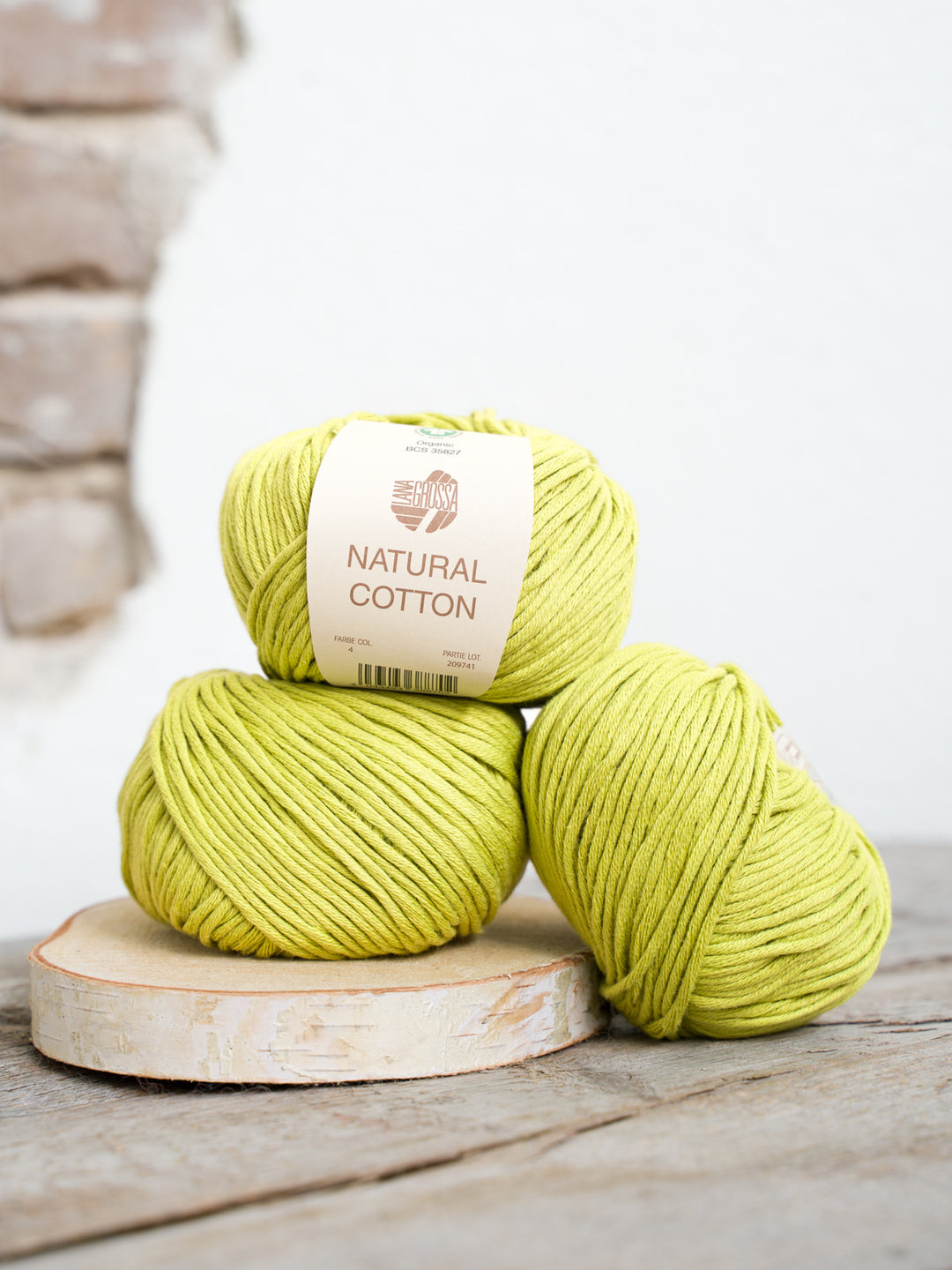 Natural Cotton 004 Voorjaarsgroen