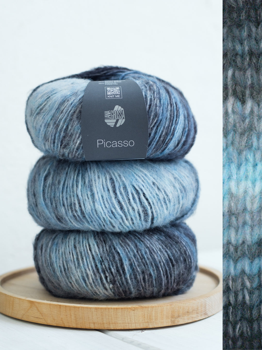 Picasso 004 Antraciet / Donkergroen / Groen / Turquoise / Grijsblauw