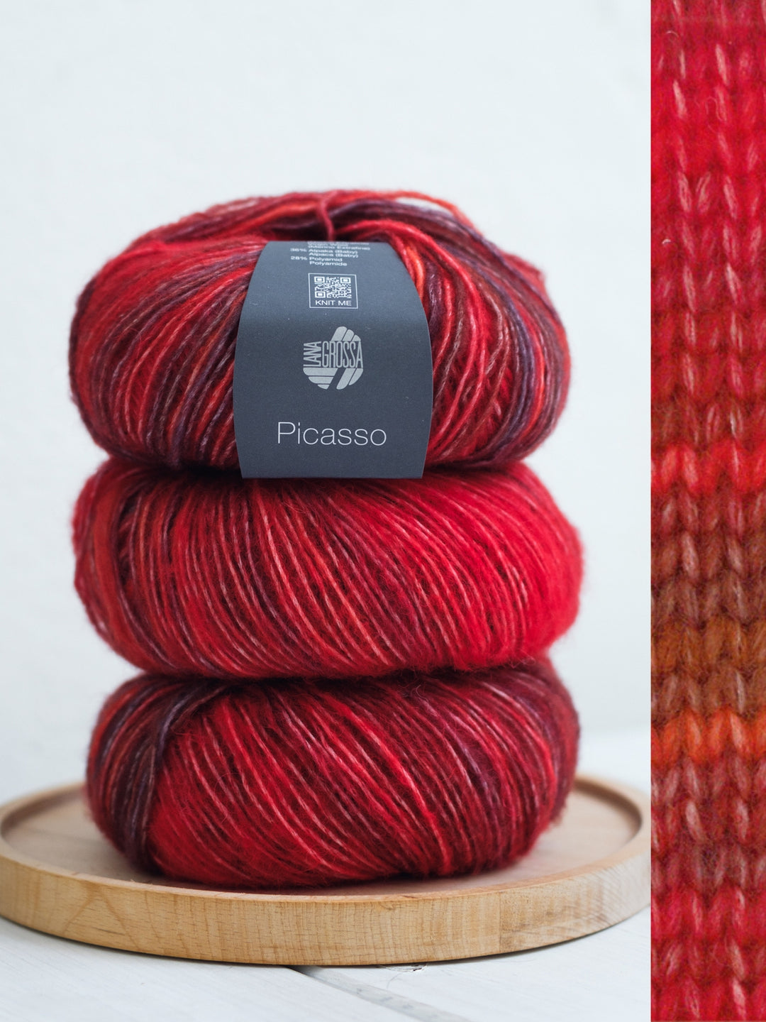 Picasso 012 Wijnrood / Kersen / Rood / Bruinrood / Nougat