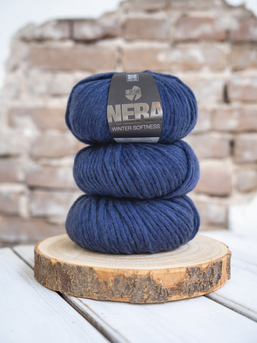 Winter Softness 006 Donkerblauw