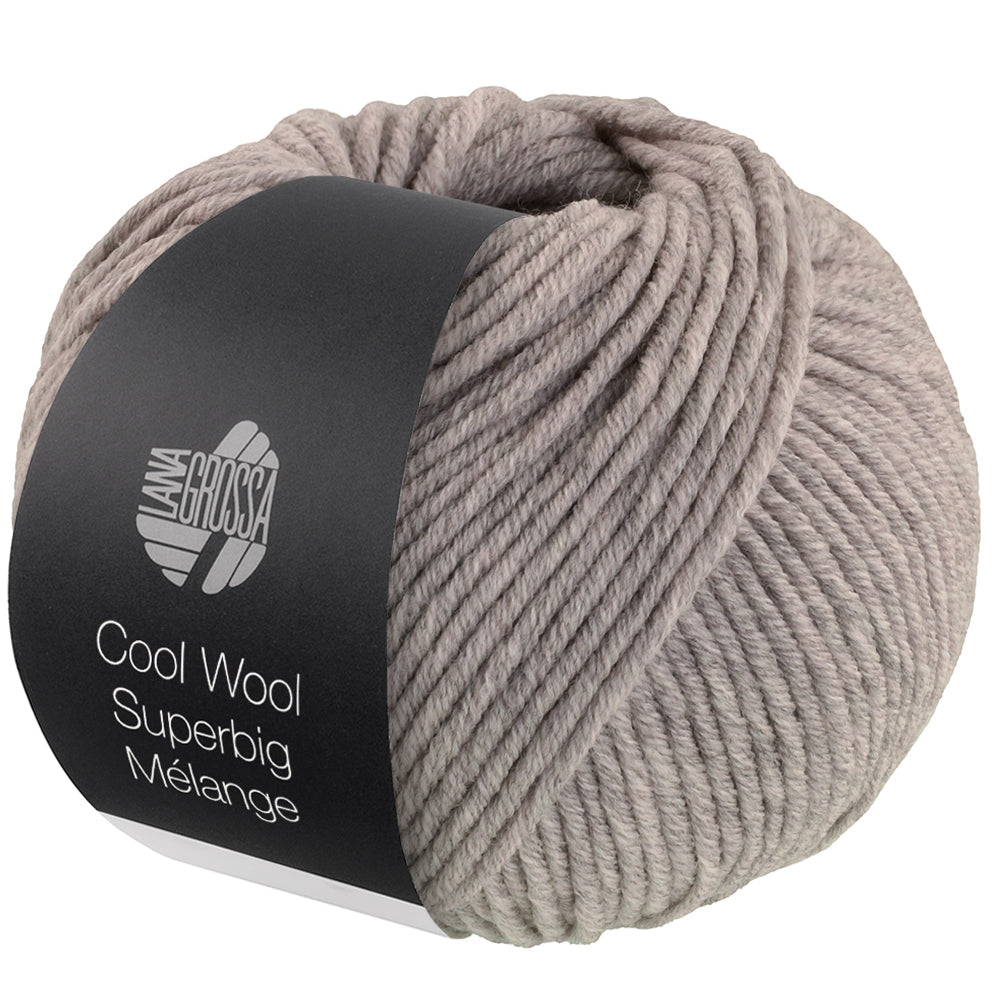Cool Wool Superbig Mélange 215 Grijsbeige