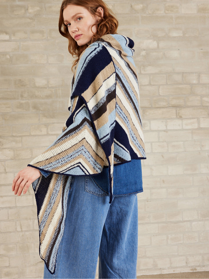 Breipakket Cool Wool Lace Soffio asymmetrische driehoekstola