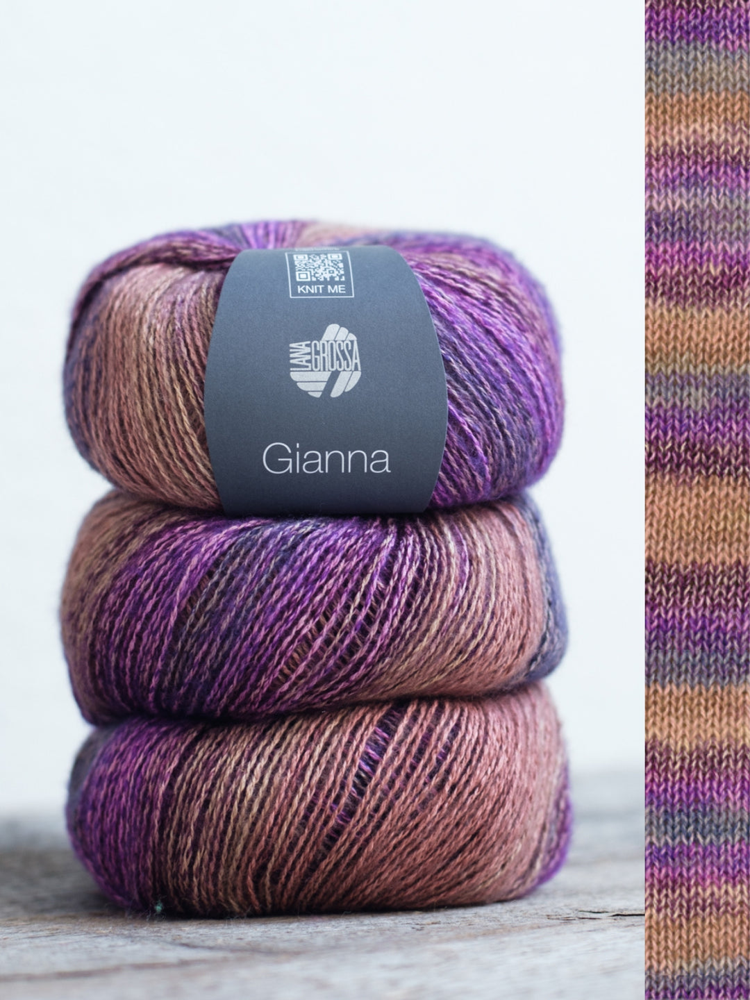 Gianna 003 Violet/bordeaux/grijs/lila/grijsblauw/camel